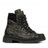 Dame støvler 3362 kaki camuflage