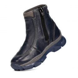Småbørnsstøvler 108c indigo kombineret