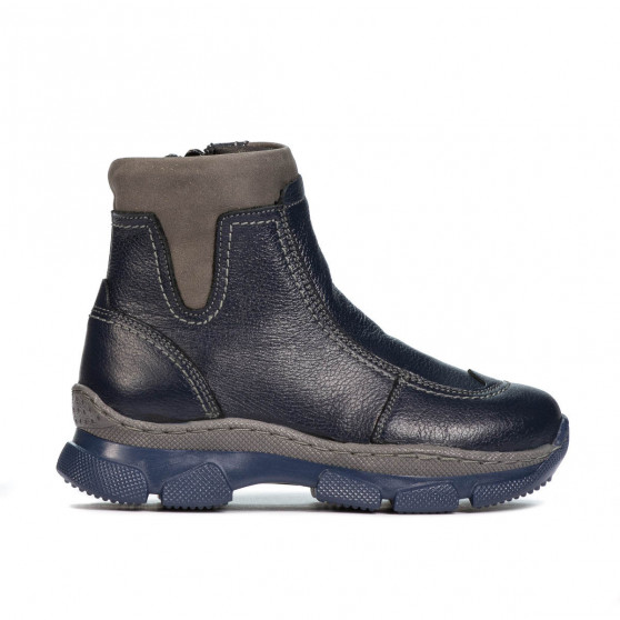 Småbørnsstøvler 108c indigo kombineret