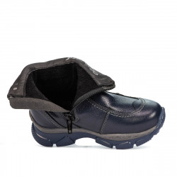 Småbørnsstøvler 108c indigo kombineret
