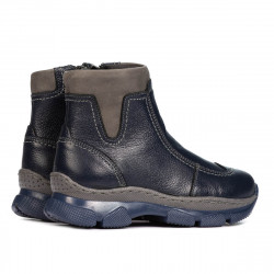 Småbørnsstøvler 108c indigo kombineret