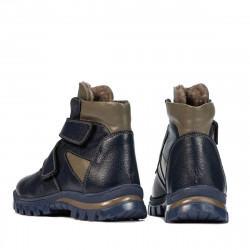 Børnestøvler 3024 indigo kombineret