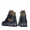 Børnestøvler 3024 indigo kombineret