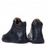 Herrestøvler 4128 indigo kombineret