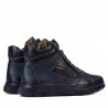 Herrestøvler 4128 indigo kombineret