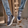 Herrestøvler 4125 kombineret indigo lifestyle
