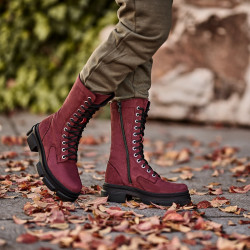 Dame støvler 3361 bufo bordeaux lifestyle