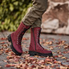 Dame støvler 3361 bufo bordeaux lifestyle