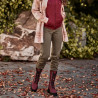Dame støvler 3361 bufo bordeaux lifestyle