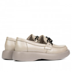 Dame casual sko 6042 beige