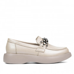 Dame casual sko 6042 beige