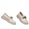 Dame casual sko 6042 beige