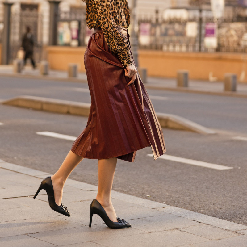 Elegante dame sko 1282 sort lifestyle
