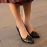Elegante dame sko 1282 sort lifestyle