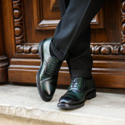 Elegante herresko 937 a grøn lifestyle