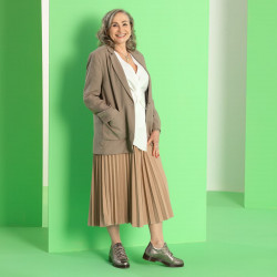 Dame casual sko 6026 kobber
