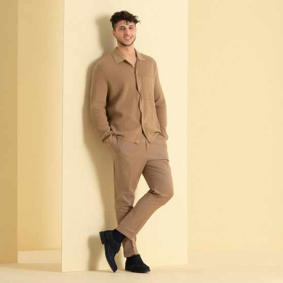 Sko casual/elegante mænd 918 indigo ruskind lifestyle