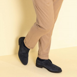 Sko casual/elegante mænd 918 indigo ruskind lifestyle