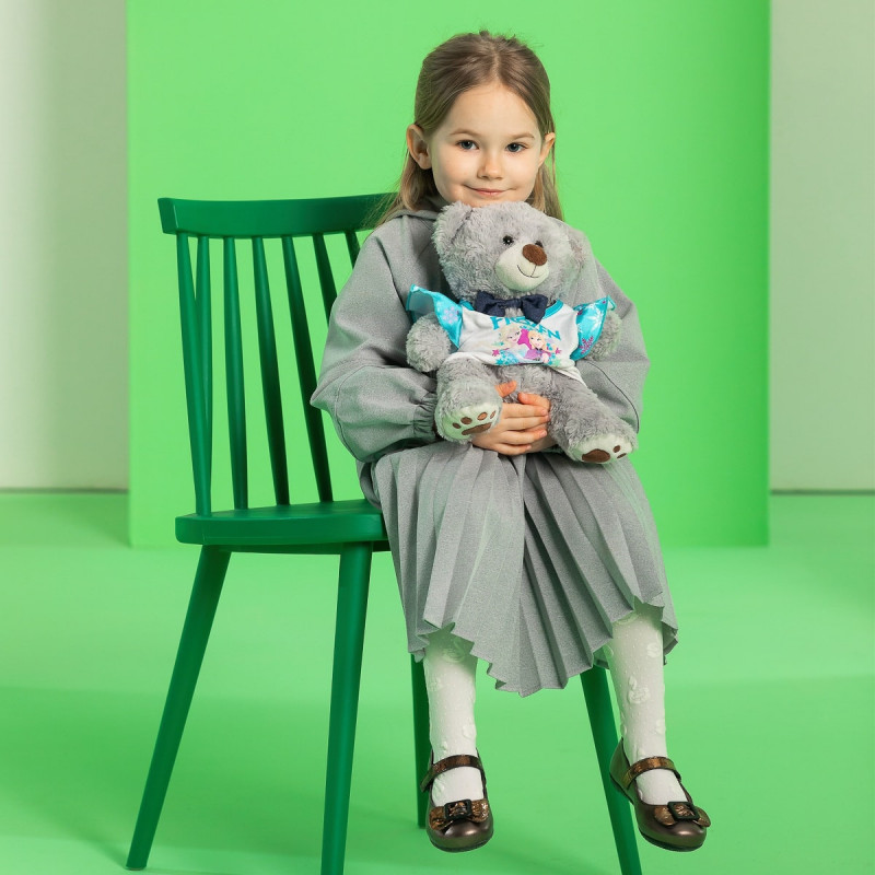 Småbørnssko 67c brun perlemor kombineret lifestyle