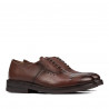 Elegante teenage-sko 381 i cognac