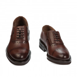 Elegante teenage-sko 381 i cognac