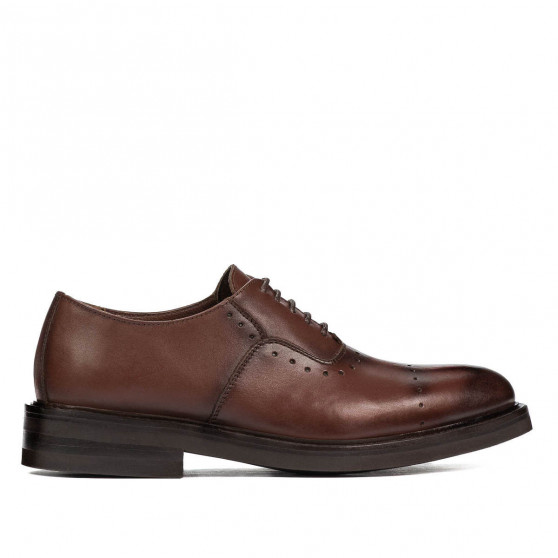 Elegante teenage-sko 381 i cognac