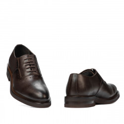 Elegante herresko 937 a kaffe