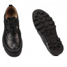 Dame casual sko 6047 sort kombineret