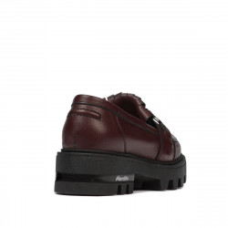 Dame casual sko 6044 bordeaux