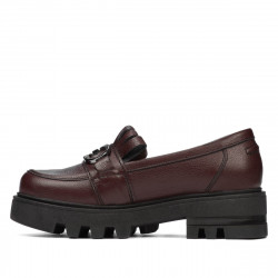 Dame casual sko 6044 bordeaux