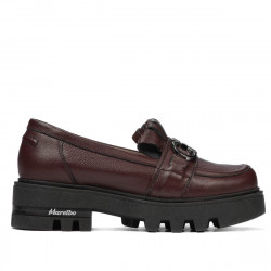 Dame casual sko 6044 bordeaux