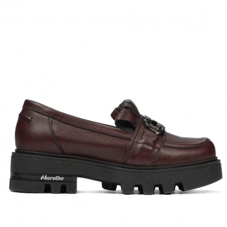 Dame casual sko 6044 bordeaux