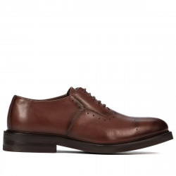 Elegante herresko 937 i cognac