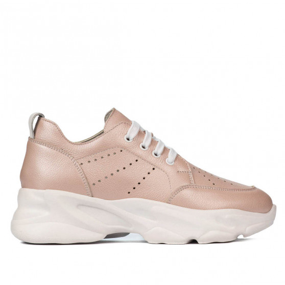 Damesportssko 6046 perlemorrosa