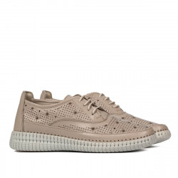 Damesko mokkasiner 6045 sand