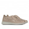 Damesko mokkasiner 6045 sand