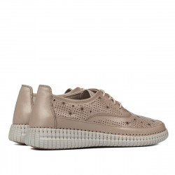 Damesko mokkasiner 6045 sand