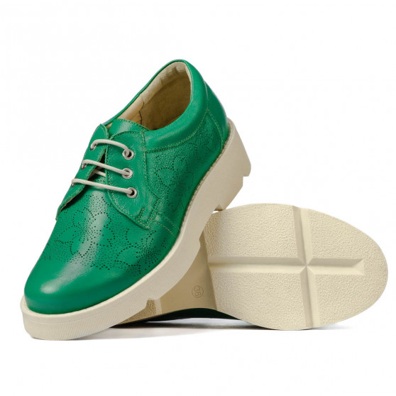 Dame casual sko 6051 grøn