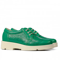 Dame casual sko 6051 grøn