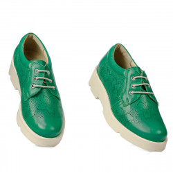 Dame casual sko 6051 grøn