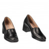 Kvinders casual sko 6049 sort