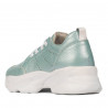 Kvinde sportssko 6046 turkis perlemor
