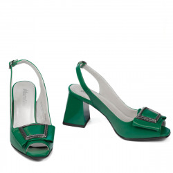 Dame sandaler 1292 grøn