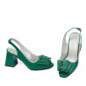 Dame sandaler 1292 grøn