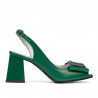 Dame sandaler 1292 grøn