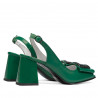 Dame sandaler 1292 grøn