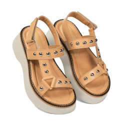 Damesandaler 5083 camel