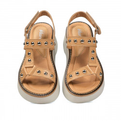 Damesandaler 5083 camel