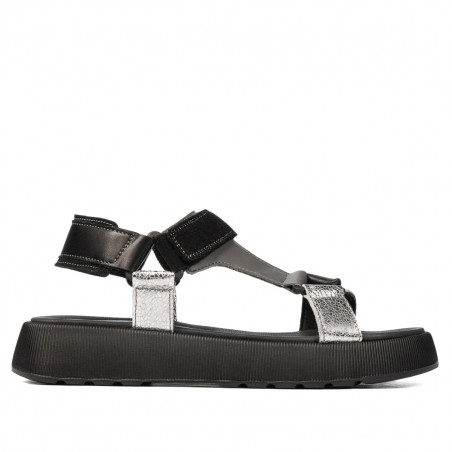 Damesandaler 5082 sort kombineret
