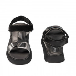 Damesandaler 5082 sort kombineret